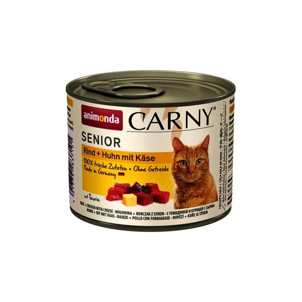 Animonda Carny Senior konzerva kuře a sýr 200 g