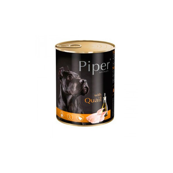 PIPER konzerva pro psy s křepelčím masem 800 g
