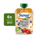 Sunar BIO kapsička jablko jahoda borůvka 6x100 g
