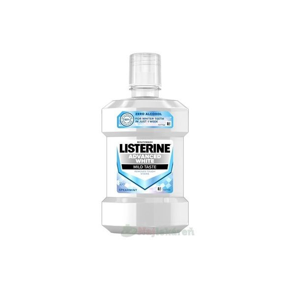 Listerine Advanced White bělící ústní voda 1000 ml