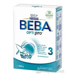 BEBA OPTIPRO 3 mléčná výživa 12m+ 500 g