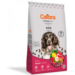 Calibra Premium Dog Adult hovězí granule pro psy 3 kg