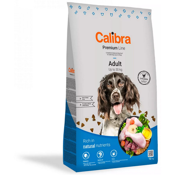 Calibra Premium Line Dog Adult granule pro psy 12 kg