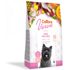 Calibra Dog Verve GF Senior Small kuře a kachna 6 kg