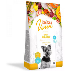 Calibra Dog Verve GF Junior Small kuře a kachna 1,2 kg