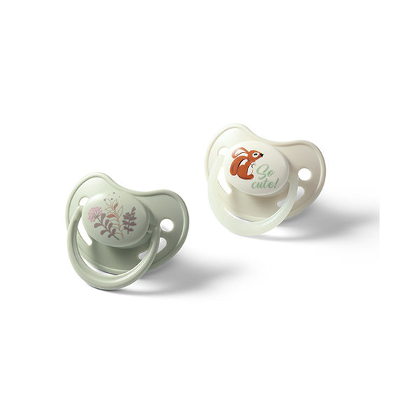 Babyono silikonové anatomické dudlíky 6–18 m 2 ks