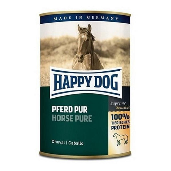 Happy Dog Premium Fleisch Pur konzerva pro psy koňské maso 400 g
