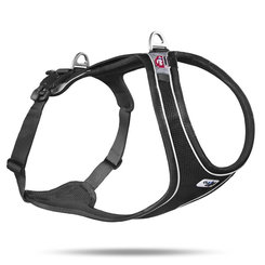 Curli postroj pro psy s magnetem Belka Black Comfort XS 15-20 kg