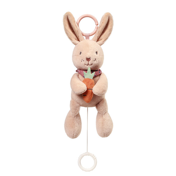 Babyono Rabbit Karo hudební hračka na C kroužku 0 m+