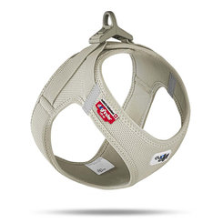 Curli postroj pro psy se sponou Air-Mesh Light Tan 2XS 2-4 kg