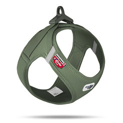 Curli postroj pro psy se sponou Air-Mesh Moss L 8-10 kg
