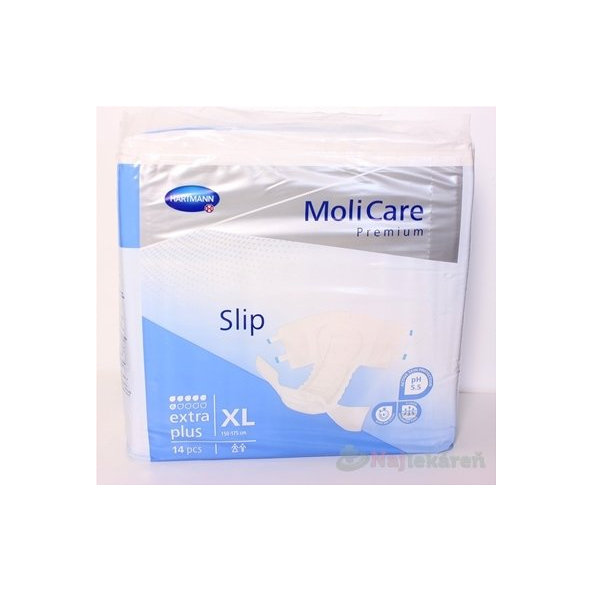 MoliCare Premium Extra Plus XL plenkové kalhotky zalepovací 14 ks