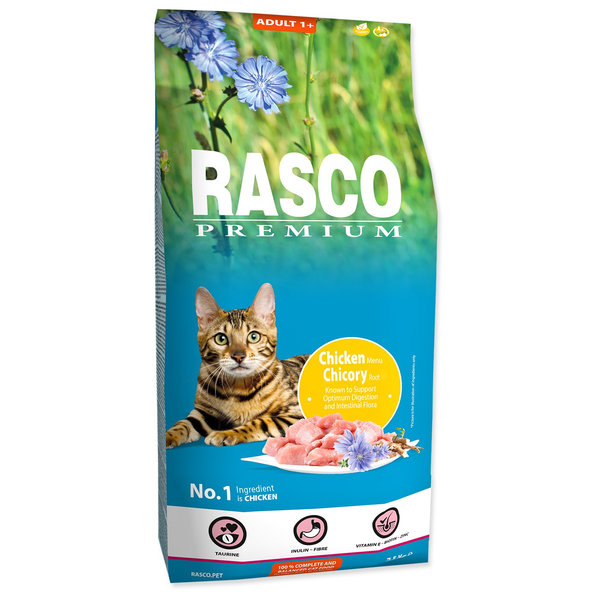 Rasco Premium Adult krmivo pro psy kuřecí s kořenem čekanky 7,5 kg