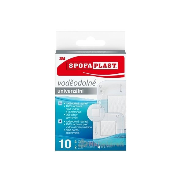 3M Spofaplast č. 190N náplasti voděodolné 10 ks