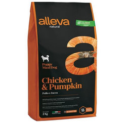 Alleva Natural dog puppy mini chicken & pumpkin 2kg