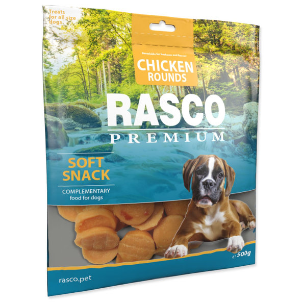 Rasco Premium pamlsek kuřecí kolečka 500 g