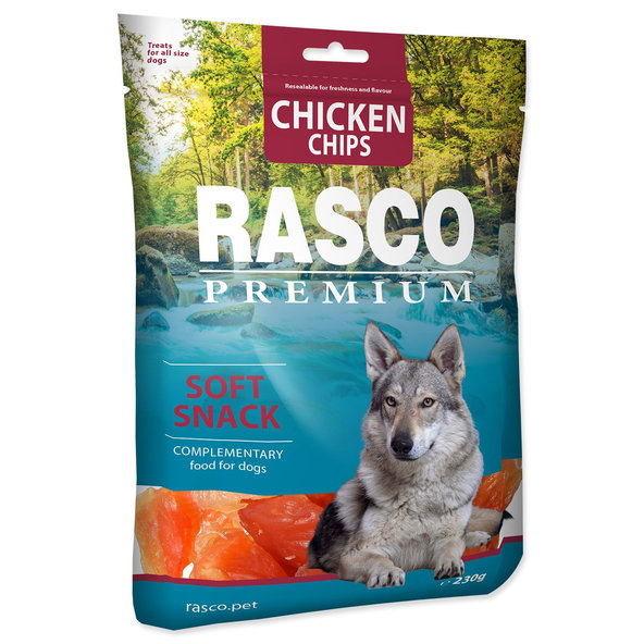 Rasco Premium pamlsek kuřecí plátky 230 g