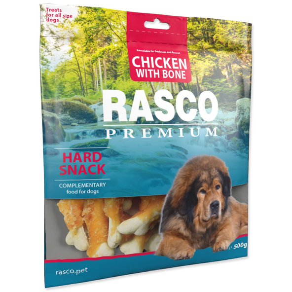 Rasco Premium kosti obalené kuřecím masem 500 g