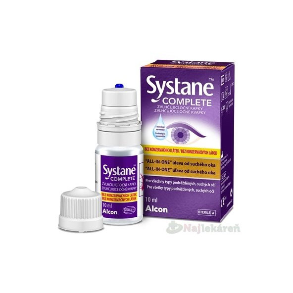 Systane Complete bez konzervačních látek 10 ml