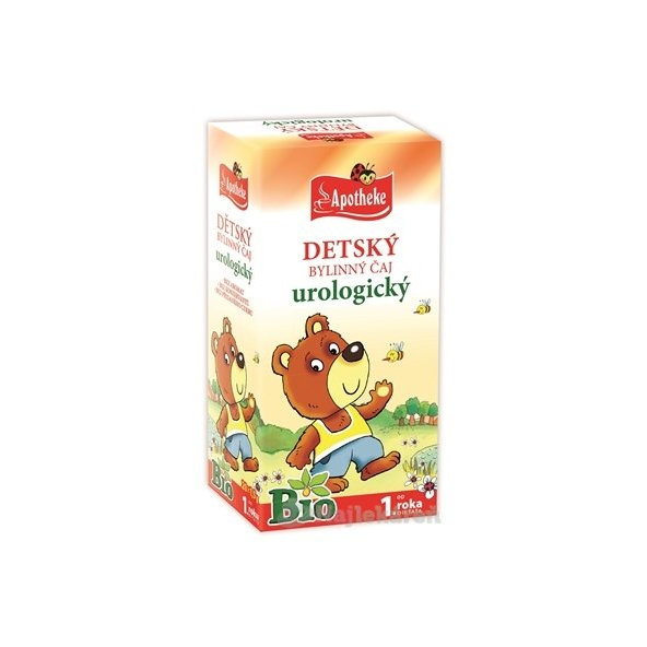APOTHEKE BIO Dětský bylinný čaj urologický 20x1,5 g