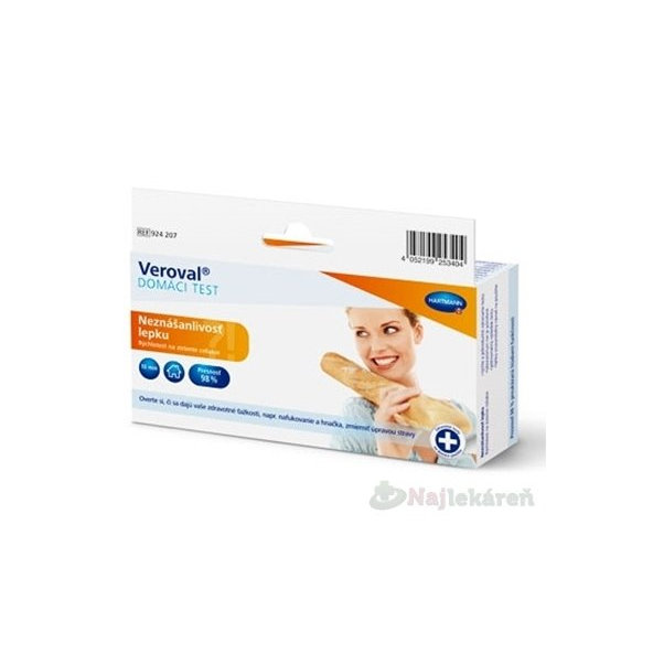 Veroval nesnášenlivost lepku domácí test 1 ks