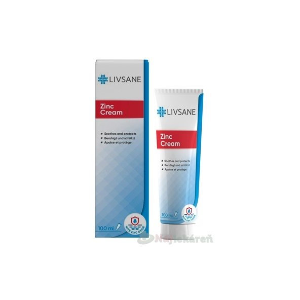LIVSANE Zinkový krém 100 ml