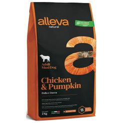 Alleva Natural dog adult maxi chicken & pumpkin 2kg