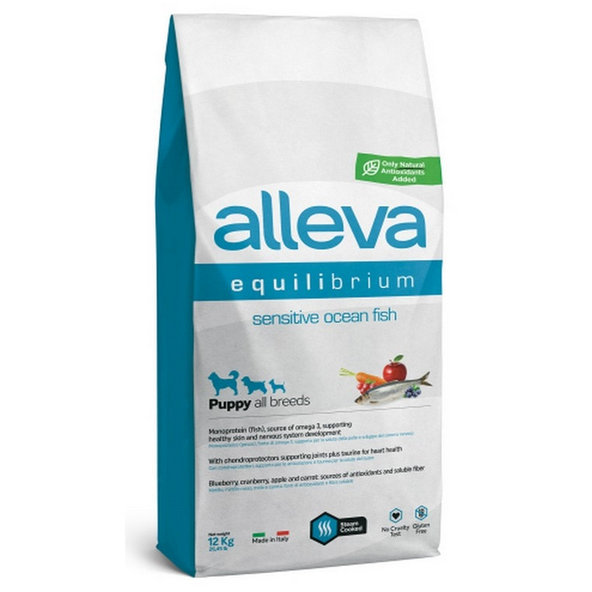 Alleva SP Equilibrium dog puppy sensitive ocean fish 12 kg