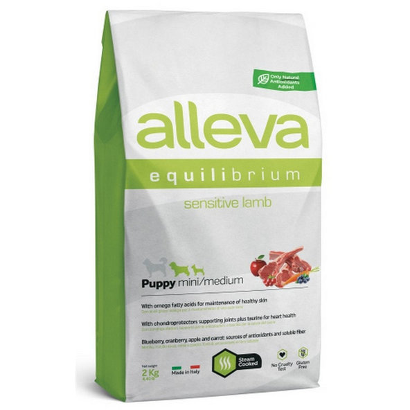 Alleva SP Equilibrium dog puppy sensitive lamb 2 kg