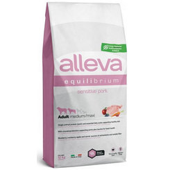 Alleva SP Equilibrium dog adult sensitive medium & maxi pork 12kg