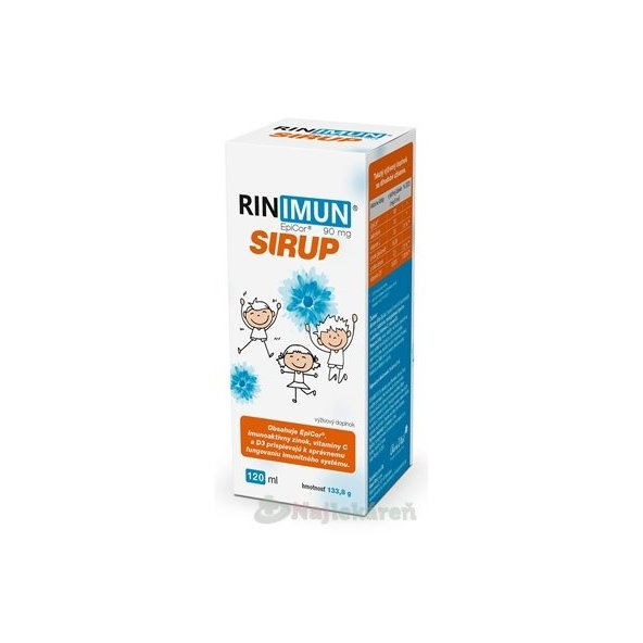 Rinimun sirup na imunitu 120 ml