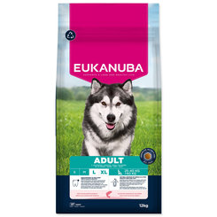 Eukanuba krmivo pro psy Adult Large losos a ječmen 12 kg