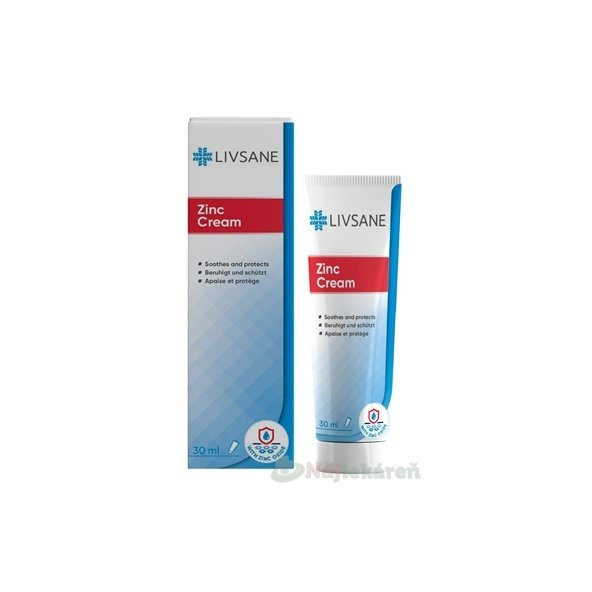 LIVSANE zinkový krém 30 ml