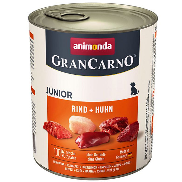 Animonda GranCarno® Junior konzerva pro psy hovězí a kuře 6x800 g
