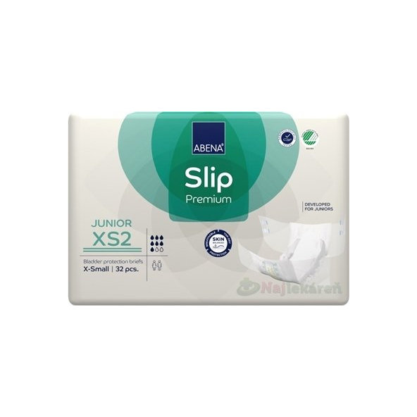 Abena Slip Premium Junior XS2 inkontinenční kalhotky XS 32 ks