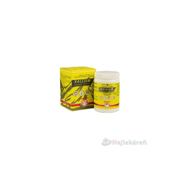 GALVEX Kalcium karbonát 500 mg + D3 100 tablet