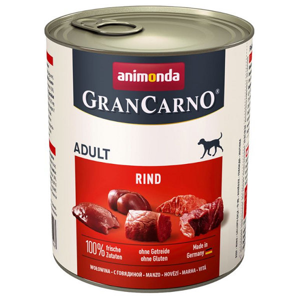 Animonda GranCarno® Adult konzerva pro psy hovězí 6x800 g