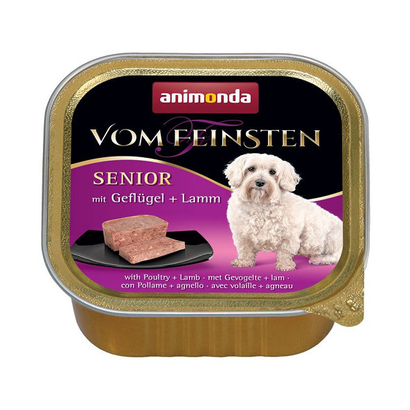 Animonda Vom Feinsten Senior drůbež a jehněčí 11x150 g