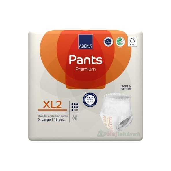 Abena Pants Premium XL2 navlékací kalhotky XL 16 ks