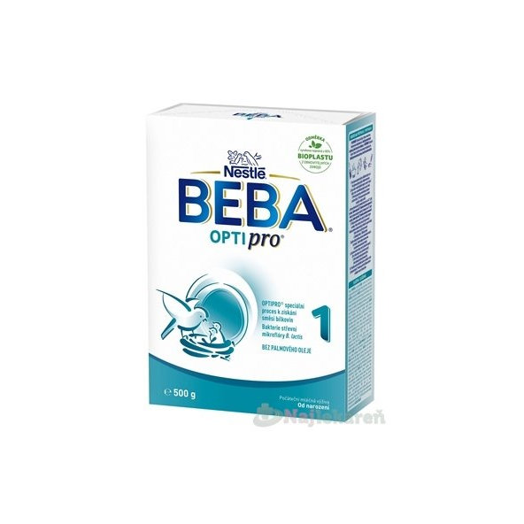 BEBA OPTIPRO 1 počáteční mléčná výživa 0 m+ 500 g