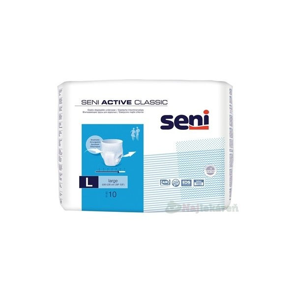 Seni Active Classic inkontinenční kalhotky vel. L 10 ks