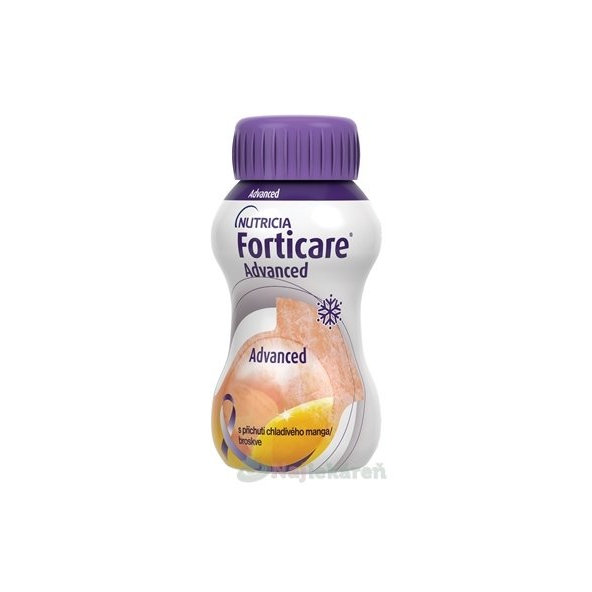 FortiCare Advanced chladivé mango broskev 24x125 ml