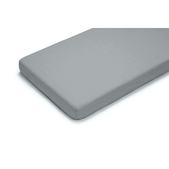 PETITE&MARS nepremokavá plachta Soft Dream Dry 120 × 60 Grey