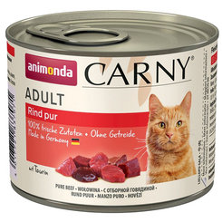 Animonda Carny® Adult konzerva pro kočky hovězí 6x200 g