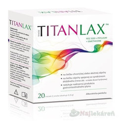 TITANLAX prášek na zácpu 20 × 9,15 g