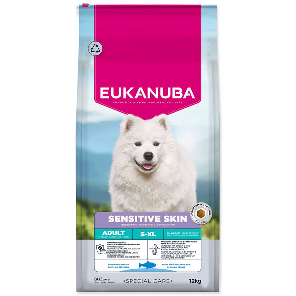 EUKANUBA Special Care Sensitive Skin krmivo pro psy 12 kg