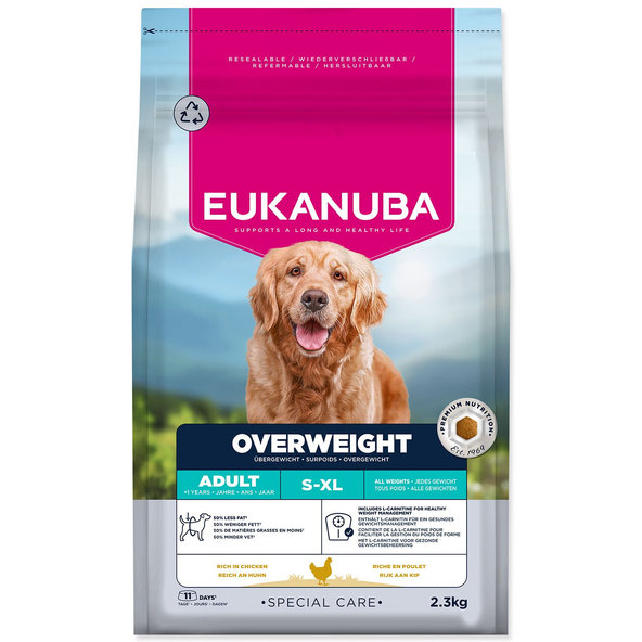 EUKANUBA Special Care Overweight krmivo pro psy 2,3 kg