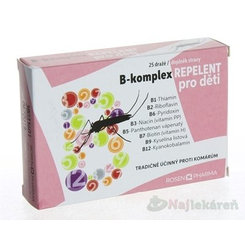 RosenPharma B-komplex REPELENT pro děti 25 tablet