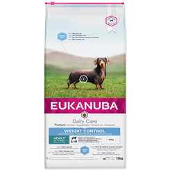 Eukanuba krmivo pro psy Daily Care Weight Control Medium 15 kg
