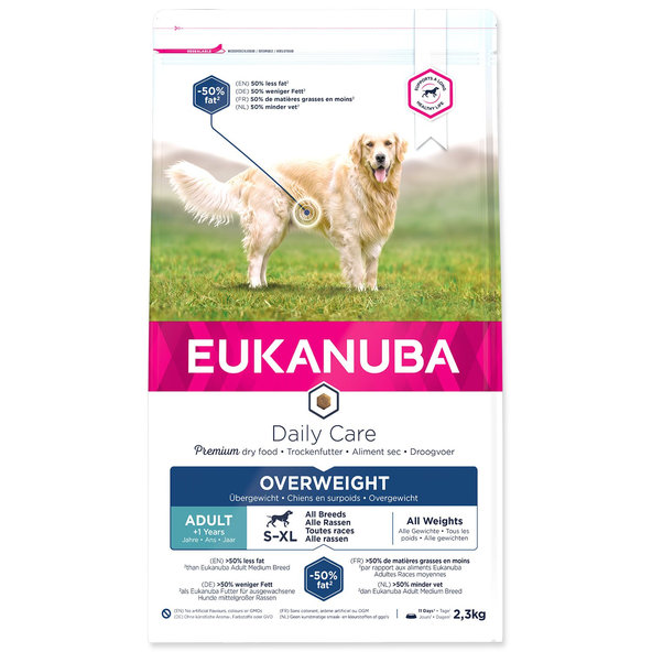 Eukanuba krmivo pro psy Daily Care Excess Weight 2,3 kg